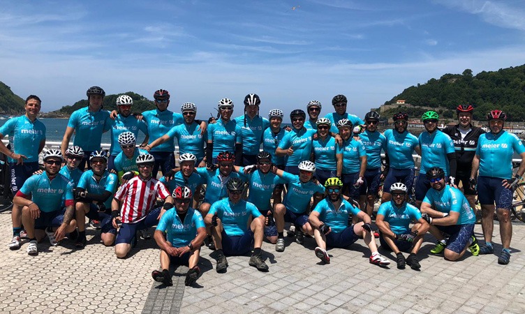 Meler celebró su Challenge más internacional en la playa de La Concha en San Sebastián